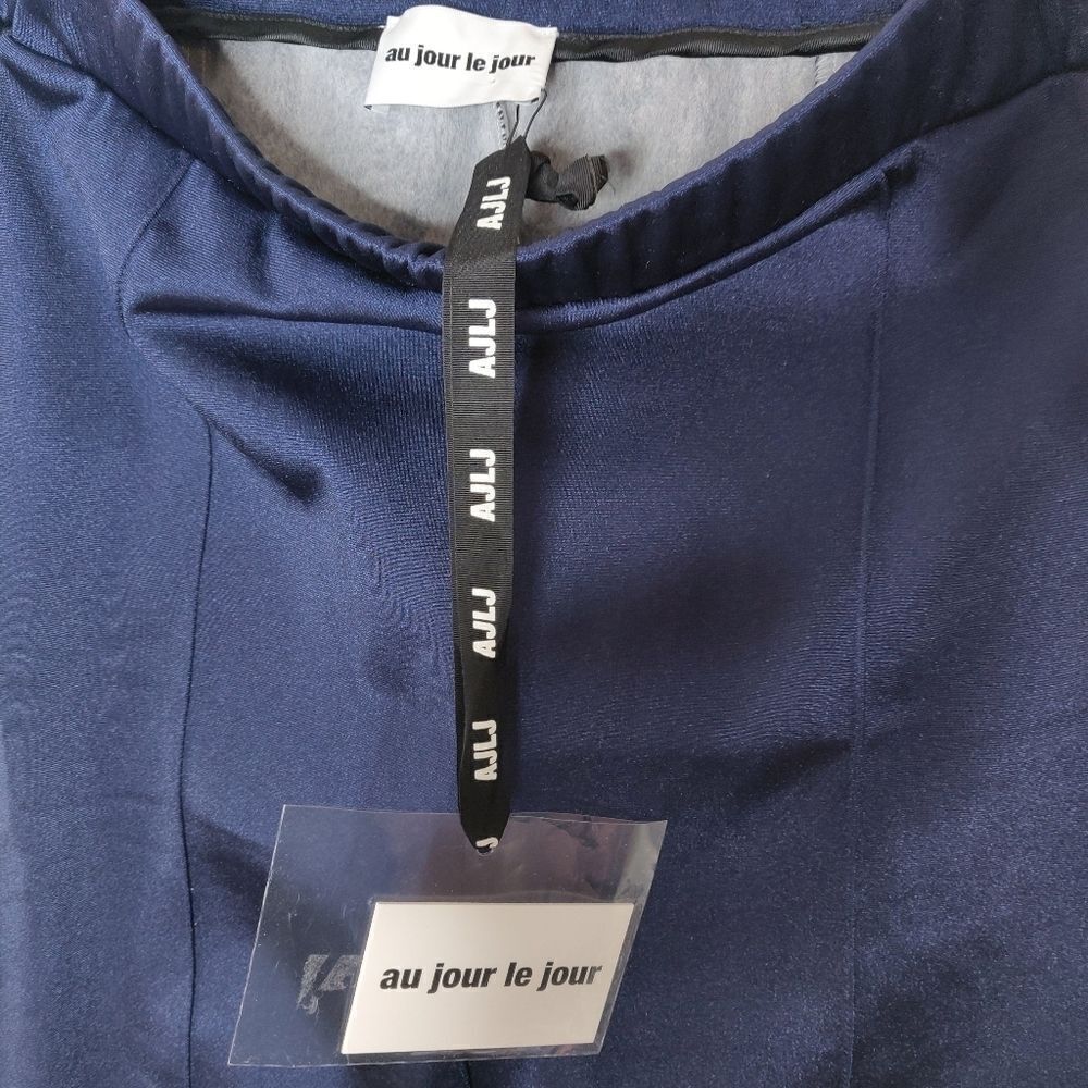 Au Jour Le Jour Blue Triacetate Trousers XS - Picture 12 of 13